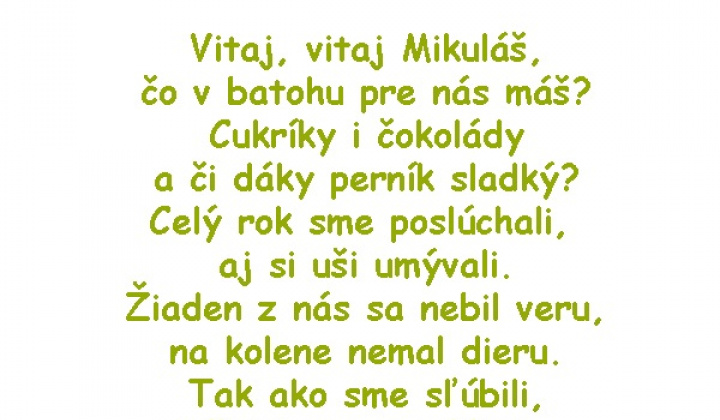Mikuláš v našej obci v nedeľu 11.12.2022