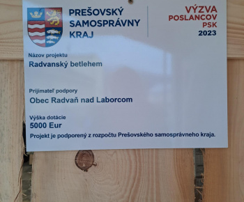 Projekty EÚ / Radvanský Betlehem - foto