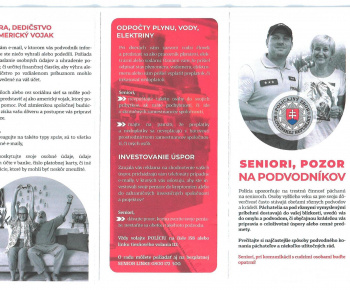 Aktuality / SENIORI, POZOR NA PODVODNíKOV - foto