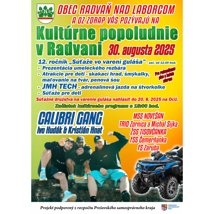 kultúrne popoludnie v Radvani
