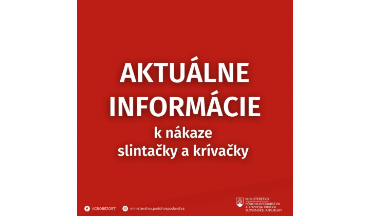 opatrenia k nákaze slintačky a krivačky