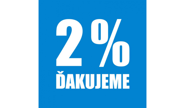 Podporte ZORAP 2% 
