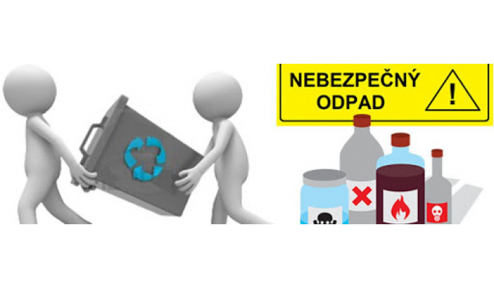 Vývoz nebezpečného odpadu v našej obci