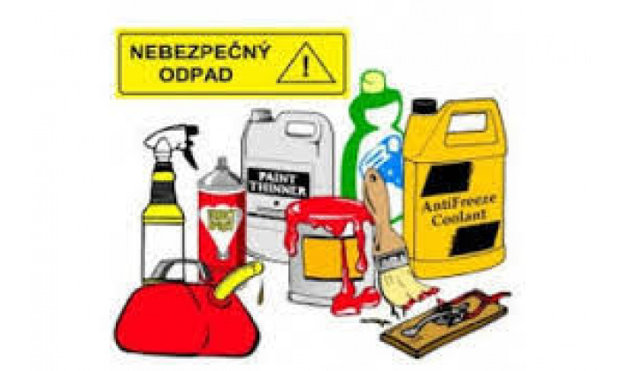 zber a vývoz nebezpečného odpadu 19.1.2026