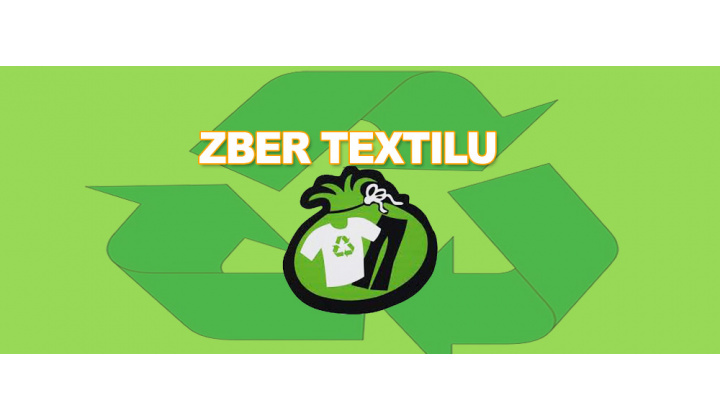 zber textilu a šatstva v našej obci