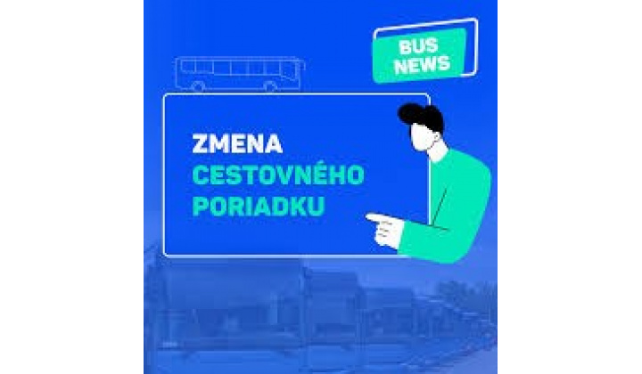 zmeny cestovných poriadkov od 14.12.2025
